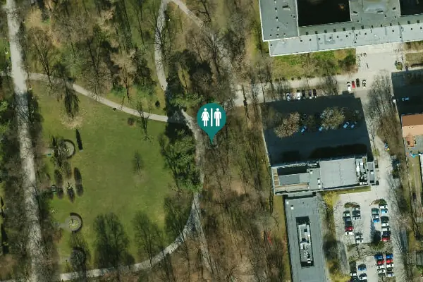 Satellite view of Romana Ingardena 3 Toilet