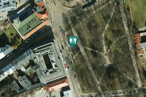 Satellite view of Floriana Straszewskiego 17 Toilet