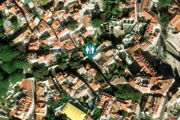 Satellite view of Urinol Público Masculino do Chão da Feira