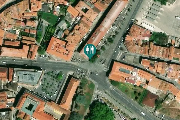 Satellite view of Rua do Cativo Toilet