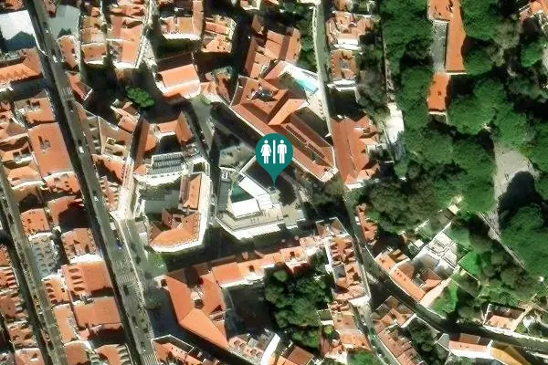 Satellite view of Calçada do Marquês de Tancos 2 Toilet