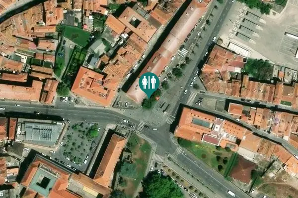 Satellite view of Rua de Augusto Rosa 5 Toilet