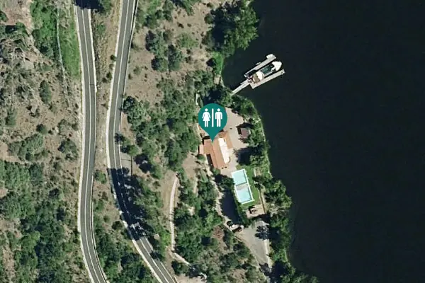 Satellite view of Rue de L Gueiteiro Toilet