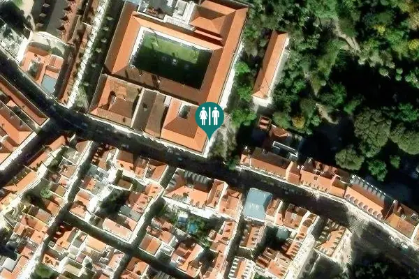 Satellite view of Rua da Escola Politécnica 56 Toilet