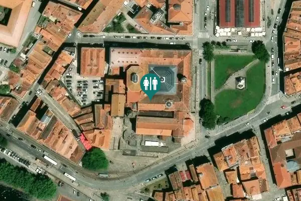 Satellite view of Rua da Alegria Toilet