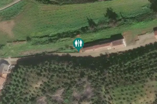 Satellite view of Travessa da Estação Toilet
