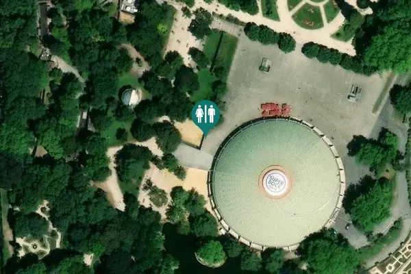 Satellite view of Avenida das Tílias Toilet
