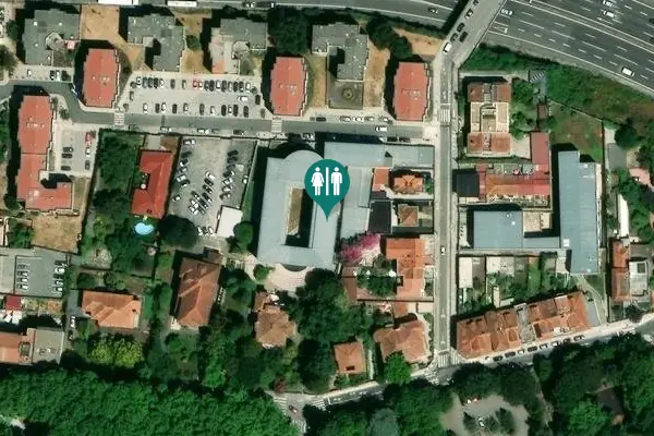 Satellite view of Praça de Nove de Abril 349 Toilet