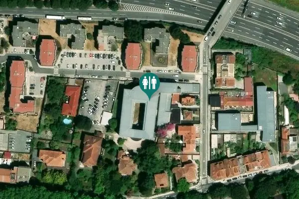 Satellite view of Praça de Nove de Abril 349 Toilet