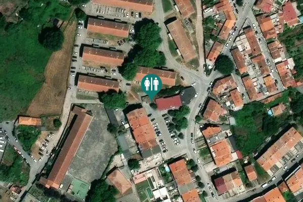 Satellite view of Rua Alcaide de Faria Toilet