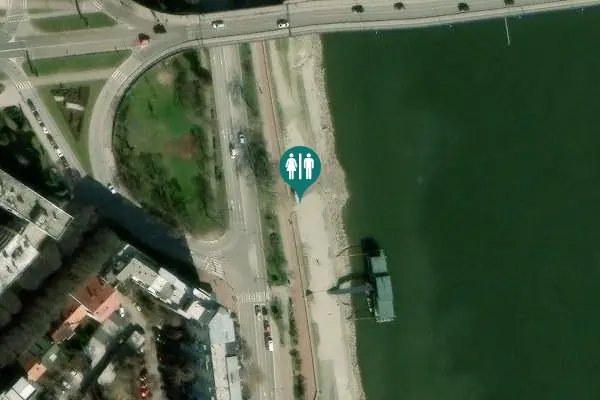 Satellite view of Београдски кеј Toilet