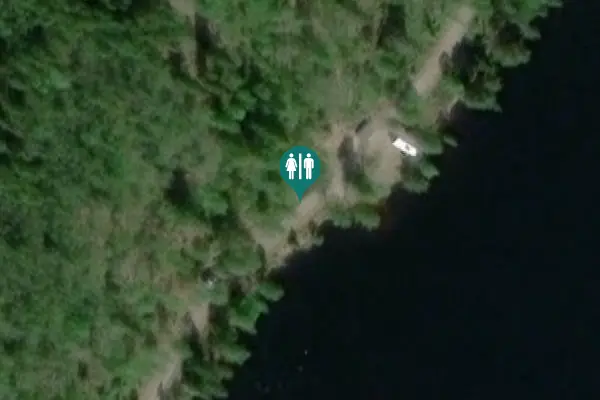 Satellite view of Gårdsjövägen Toilet