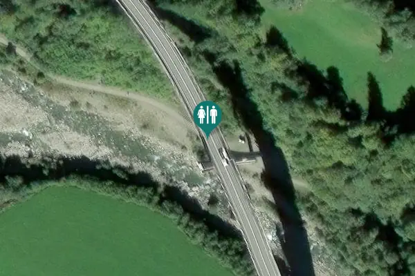 Satellite view of Sunnibergbrücke Toilet