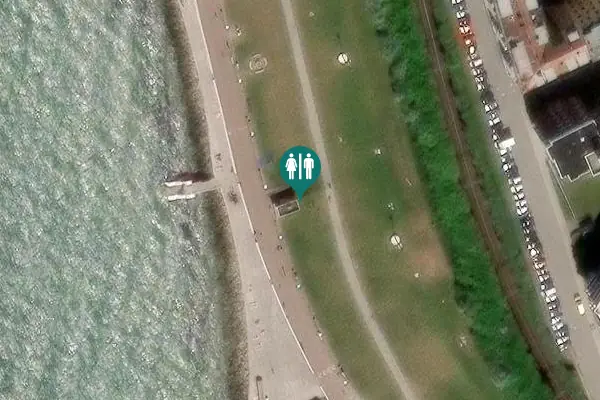 Satellite view of Helsingborg Toilet
