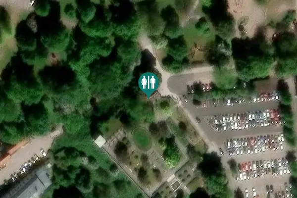 Satellite view of Hallbergs Trappor Toilet