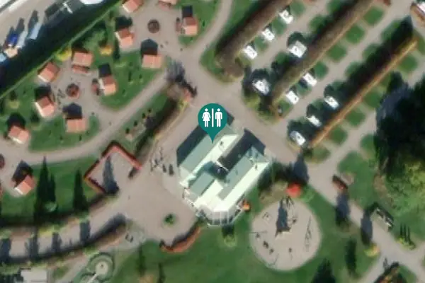 Satellite view of Pauline Lundströms väg Toilet