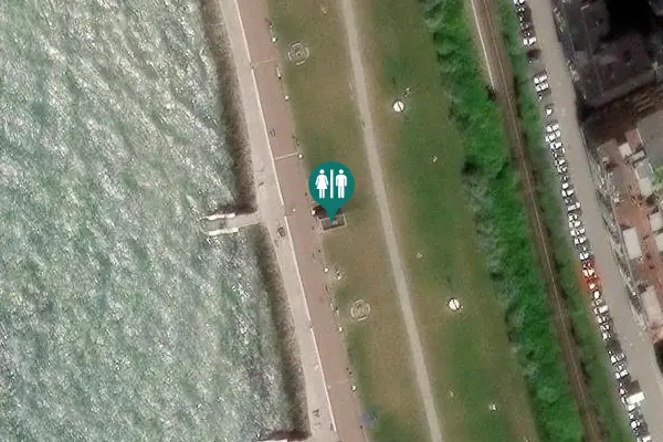 Satellite view of Helsingborg Toilet
