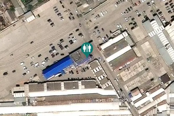 Satellite view of вулиця Раєвської 18а Toilet