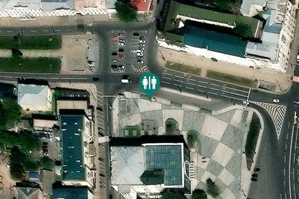 Satellite view of Konstytutsiyi Square Toilet