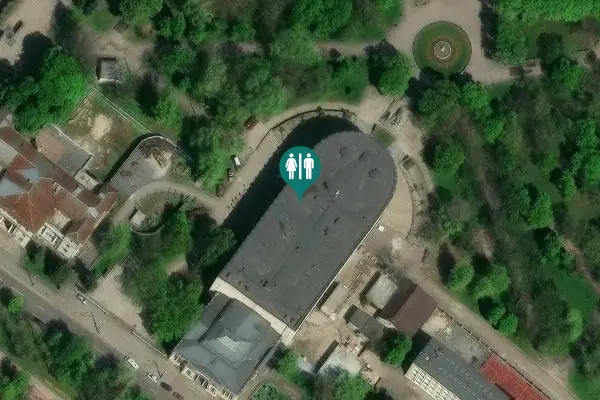 Satellite view of Dmytra Yavornytskoho Avenue 16-А Toilet
