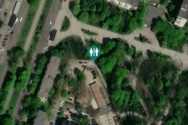 Satellite view of Oleksandra Polia Avenue 139-А Toilet