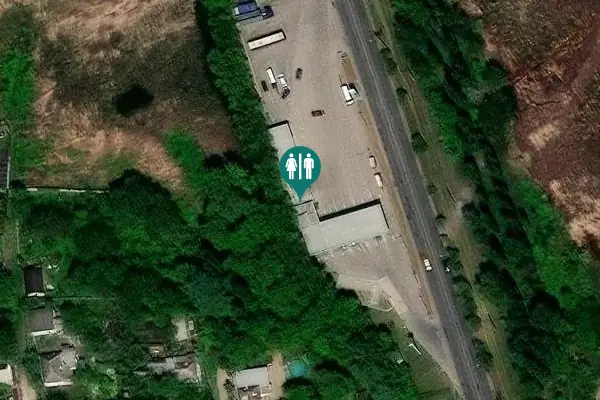 Satellite view of Traktorobudivnykiv Avenue 1а Toilet
