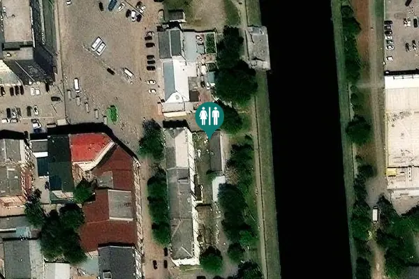 Satellite view of Chervoni Riady Street 14 Toilet