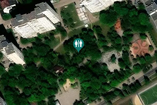 Satellite view of Volunteer Street 50 Toilet