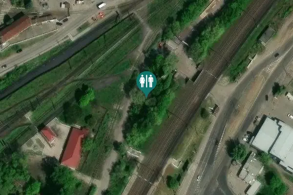 Satellite view of вулиця Задніпровська Гавань Toilet