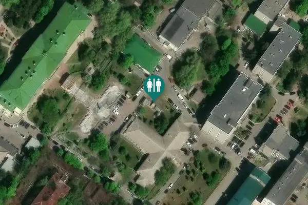 Satellite view of Soborna Square 14 Toilet