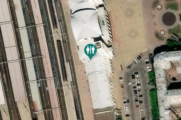 Satellite view of Привокзальний майдан 1 Toilet