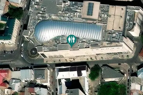 Satellite view of Hryhoriia Skovorody Street 2а Toilet