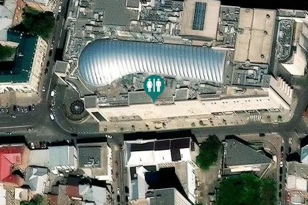 Satellite view of Hryhoriia Skovorody Street 2а Toilet