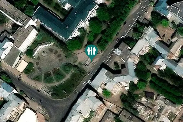 Satellite view of Hryhoriia Skovorody Street Toilet