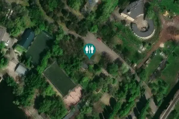 Satellite view of Monastyrskyi ostriv Street 7-8 Toilet
