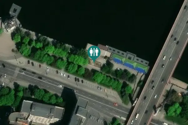 Satellite view of Dnipro Toilet