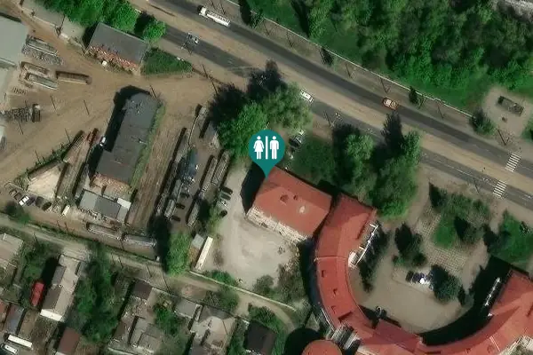 Satellite view of Women Toilet - AI Research - Level 0