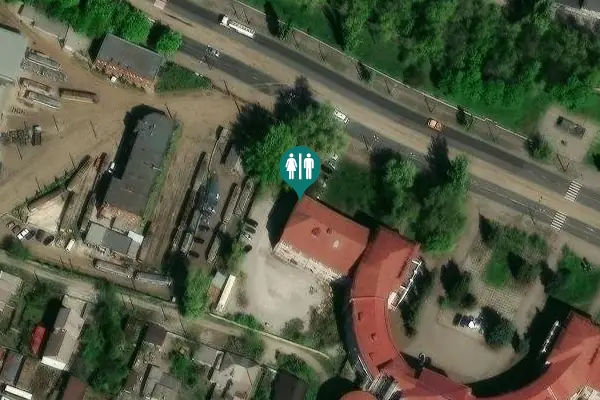 Satellite view of Men Toilet - AI Research - Level 0
