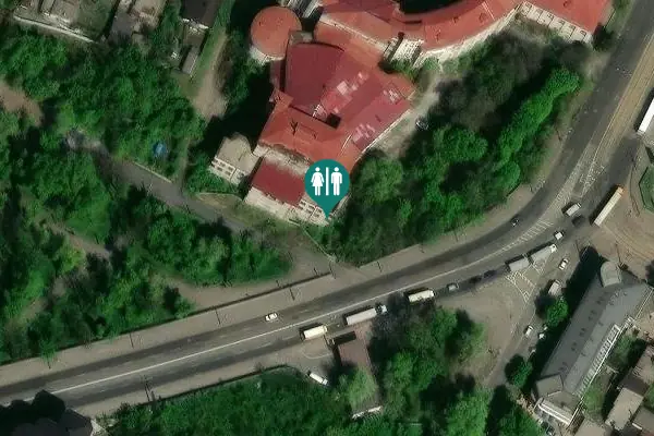 Satellite view of Men Toilet - B build - Level 0