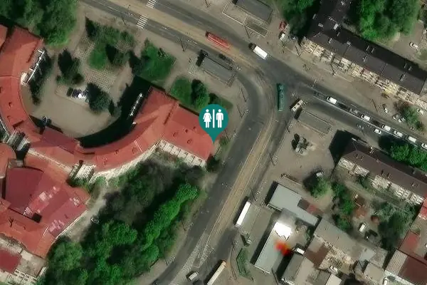 Satellite view of Serhiia Nihoiana Avenue 47 Toilet