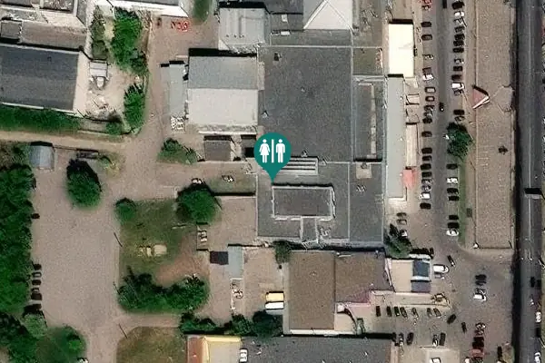 Satellite view of Traktorobudivnykiv Avenue 59/56 Toilet