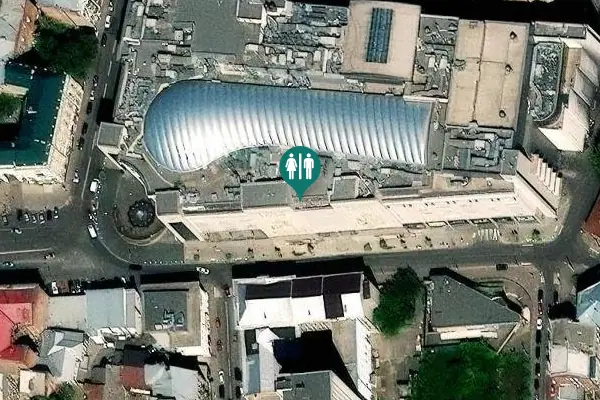 Satellite view of Hryhoriia Skovorody Street 2а Toilet