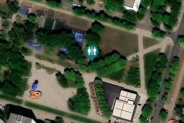Satellite view of Yuryeva Boulevard Toilet