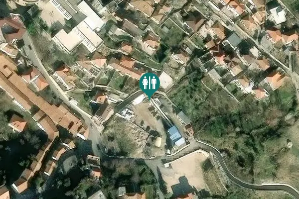 Satellite view of Tallajbesë Toilet