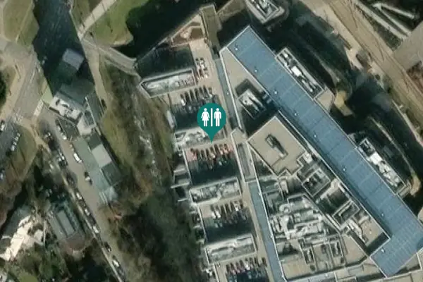 Satellite view of Polská 1 Toilet