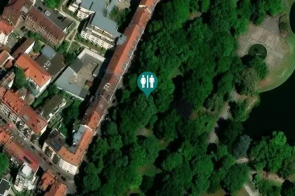 Satellite view of Am Stadtpark 16a Toilet
