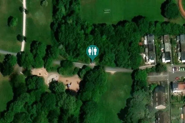 Satellite view of Falknerweg 43 Toilet