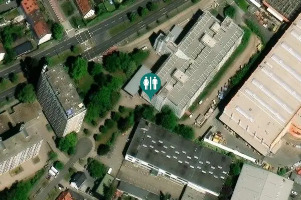 Satellite view of Bessemerstraße 58 Toilet