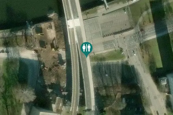 Satellite view of Terrassenufer Toilet