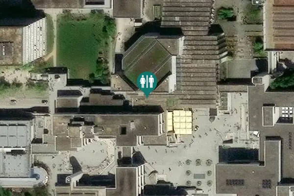 Satellite view of Universitätsstraße 31 Toilet